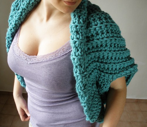 Cardigan.. mentolový — foto 4