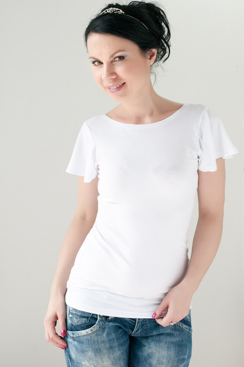 Dámské tričko bílé — foto 2