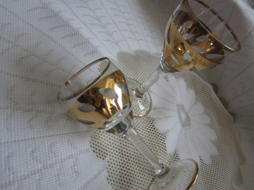 Zlacené skleničky — foto 2