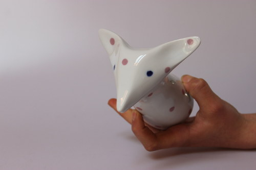 Porcelánový věšák — foto 3