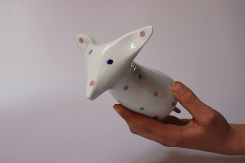 Porcelánový věšák — foto 4