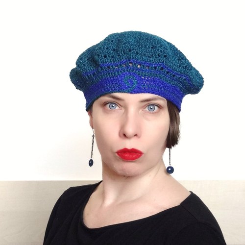 Kachny! - lehký letní baret — foto 6