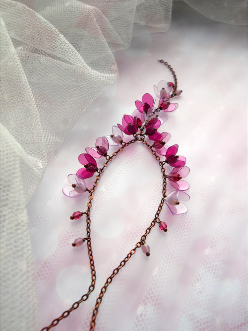 Náhrdelník Wisteria romantica... — foto 3