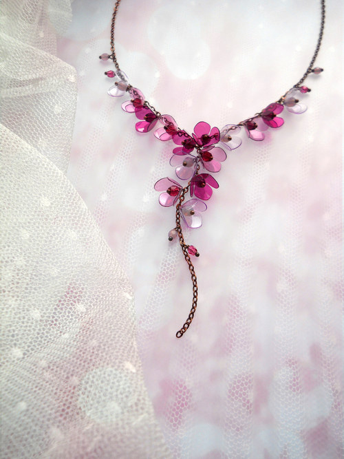 Náhrdelník Wisteria romantica... — foto 5