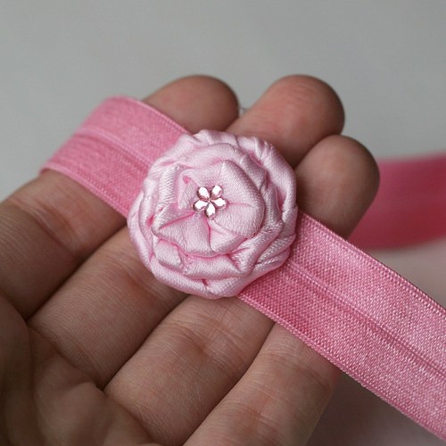 Čelenka pro newborn - minirůžička — foto 2