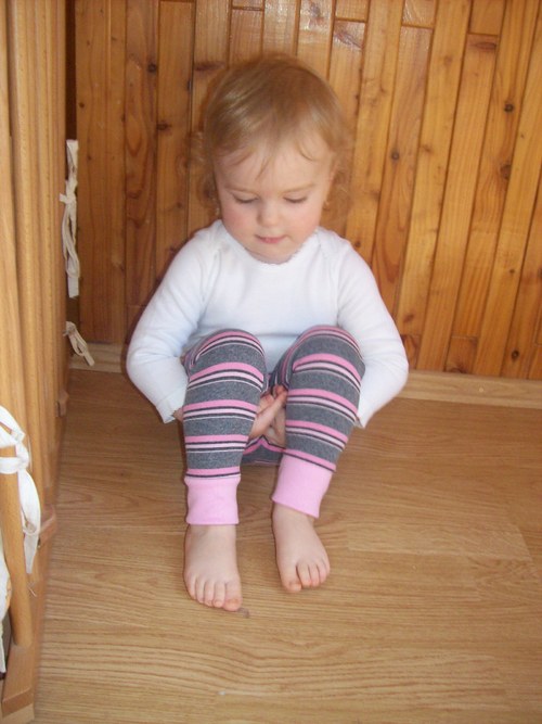 Legínky s náplety - proužky — foto 3