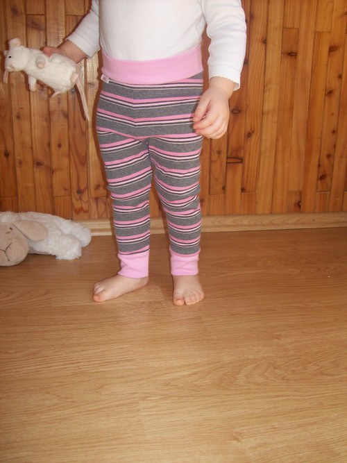 Legínky s náplety - proužky — foto 5