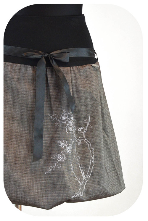 Kostkovaná s kvítky — foto 3
