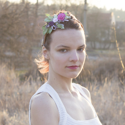 Květinová čelenka - Pro vílu — foto 3
