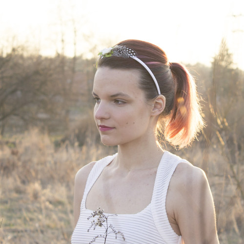 Květinová čelenka - Něžnost — foto 4