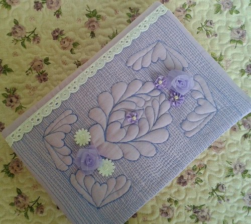 Obal na knihu quilt — foto 4