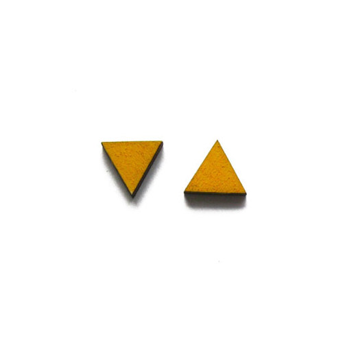 Náušnice PLAY-WOOD - Triangle — foto 2