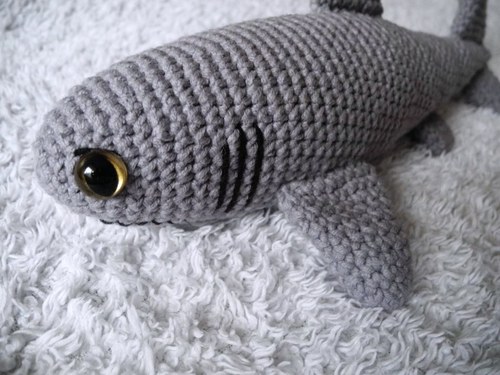 Háčkovaný žralok (25 cm) — foto 5