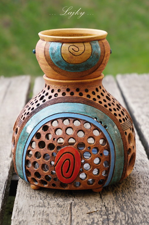 Aromalampa "Červená spirála" — foto 3