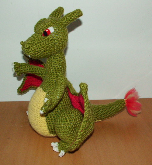 Háčkovaný drak — foto 2