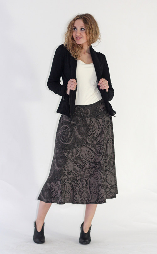 Polokolová sukně — foto 3