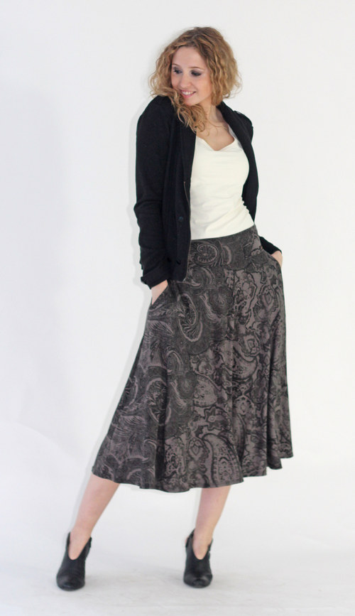 Polokolová sukně — foto 4
