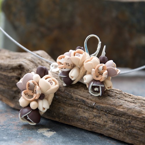 Brown elegance (sada, Ag925) — foto 2