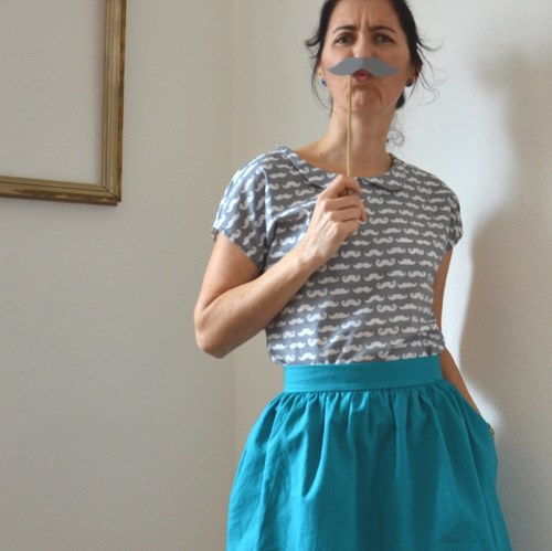Top .golierik letný — foto 3