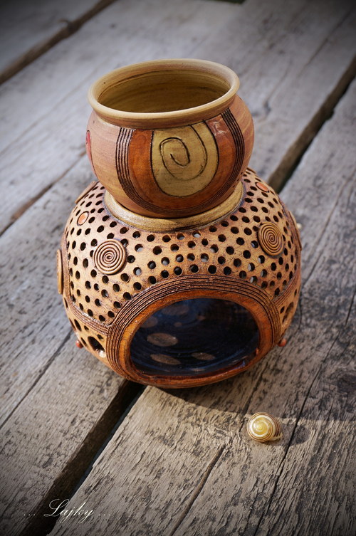 Aromalampa "Červená spirála" — foto 2