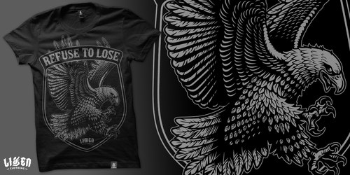 Dámské tričko Limen - Courage black — foto 2
