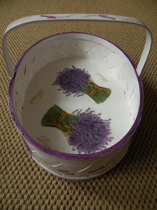 Košík s levadulí — foto 2