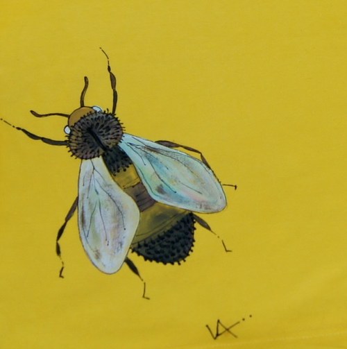 Malované triko včelařské — foto 5