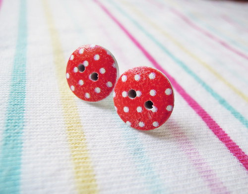 Náušnice 13mm - chirurgická ocel — foto 2