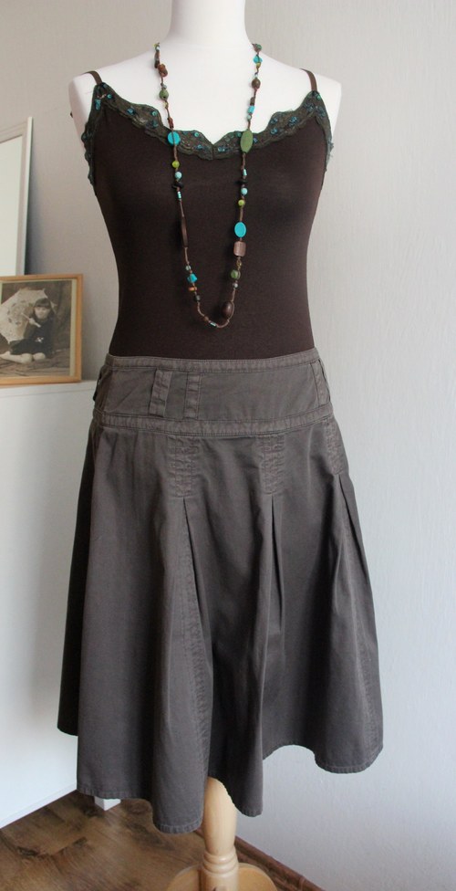 Khaki sukénka — foto 2
