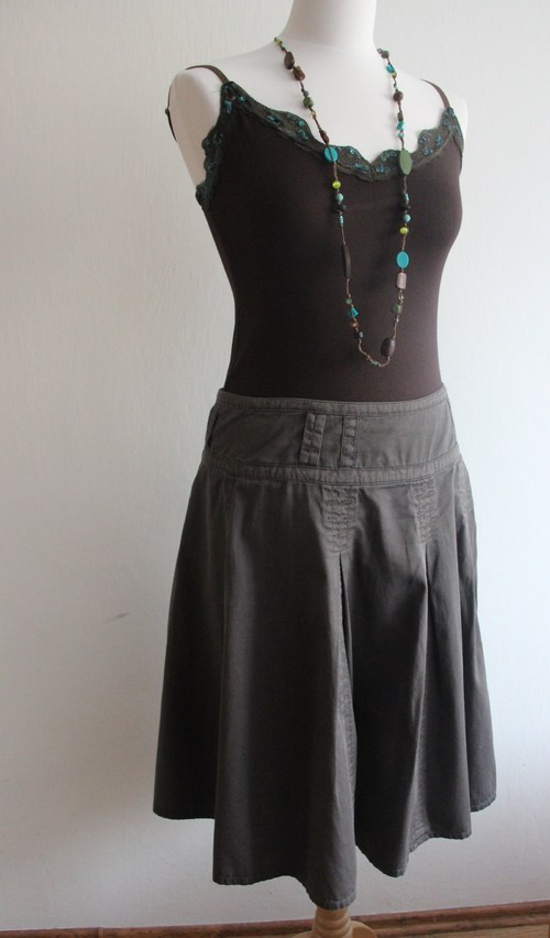 Khaki sukénka — foto 3