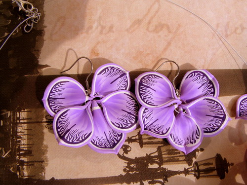 Fimo sada - fialová lupínková — foto 3
