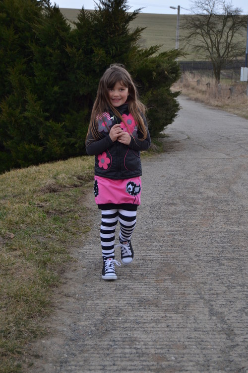 Sukýnka růžová — foto 2
