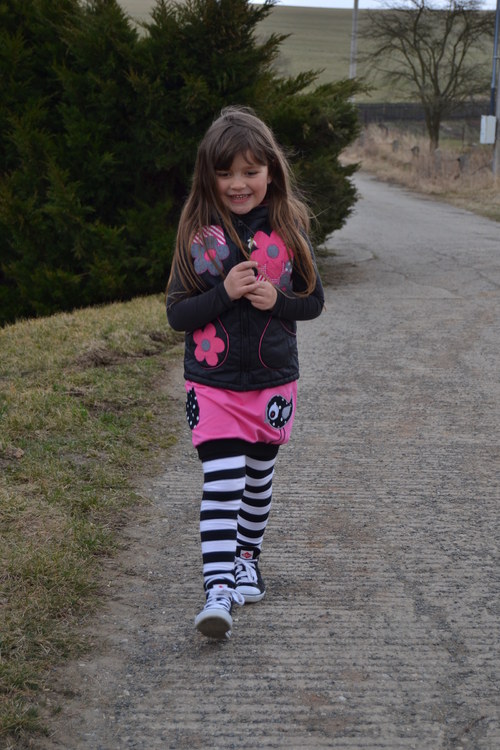 Sukýnka růžová — foto 3