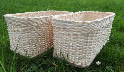 Přírodní košíky - 2 ks — foto 2