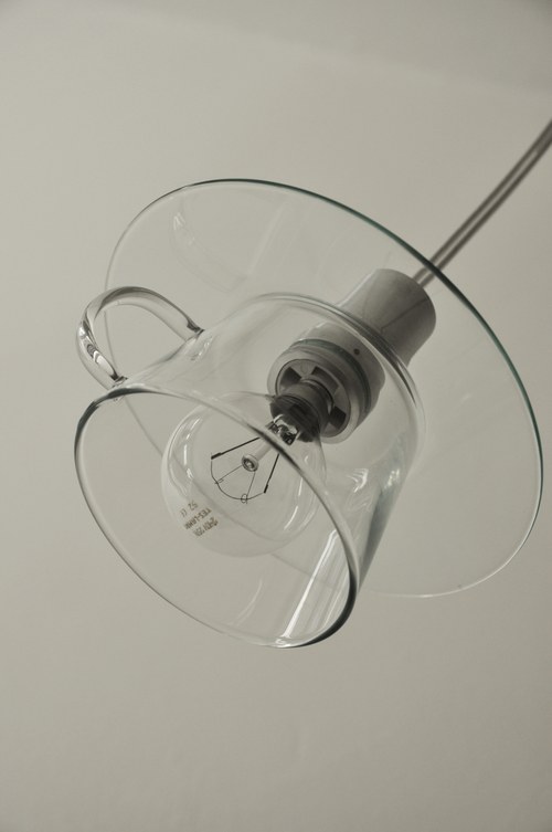 Lampa - Glas och metall — foto 5