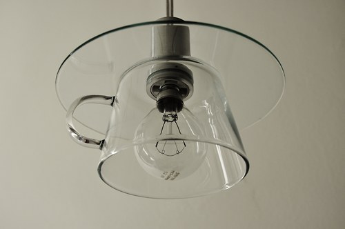 Lampa - Glas och metall — foto 6