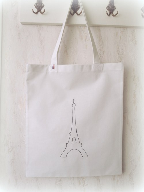 Plátěná taška Eiffel tower — foto 2