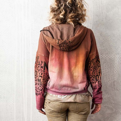 Mikina na zip - vel. S/M — foto 4