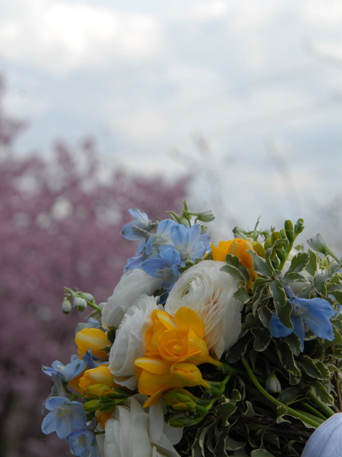 Jarní svatební kytice — foto 4