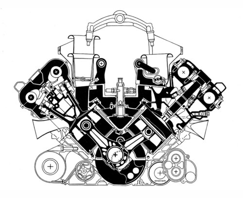 Motor V8 - velikosti XL — foto 2