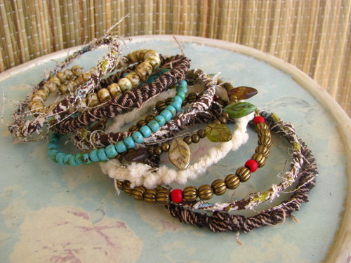Boho náramky - Earth — foto 5