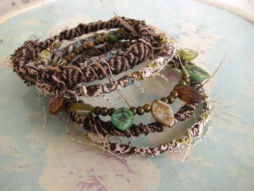 Boho náramky - Earth — foto 6