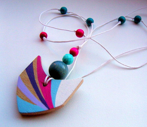 Přívěsek s korálky — foto 3