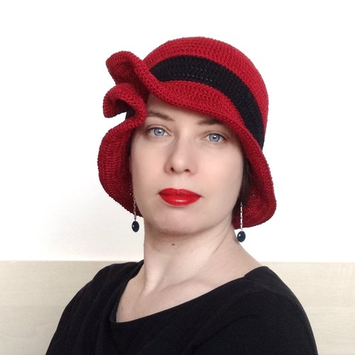 Madam K. a letní jahody - klobouk — foto 4