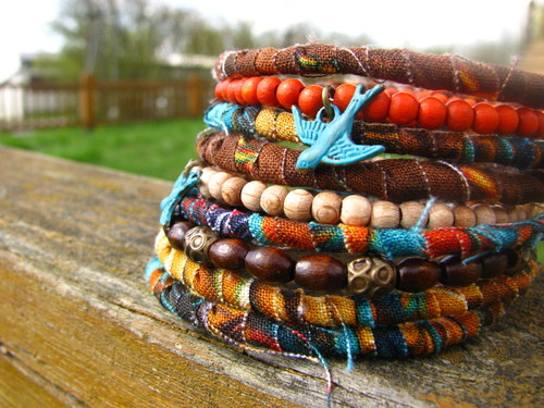 Boho náramky - Africa II — foto 2