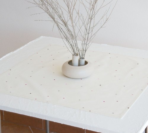 Ubrus 60x60 s puntíky — foto 4