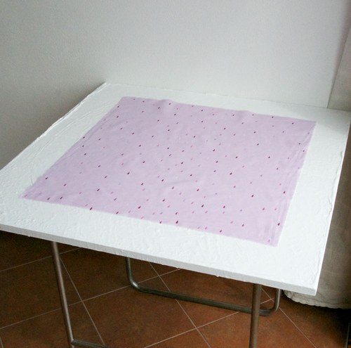 Bavlněný šátek- Jarní deštík — foto 2