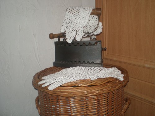 Společenské rukavičky háčkované — foto 2