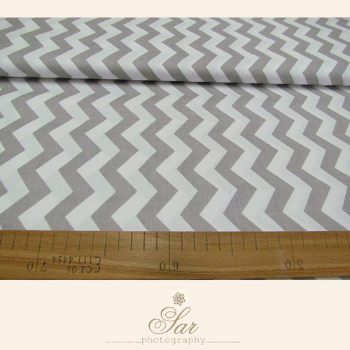 Chevron/ šedo-bílý/ 160cm šíře — foto 2