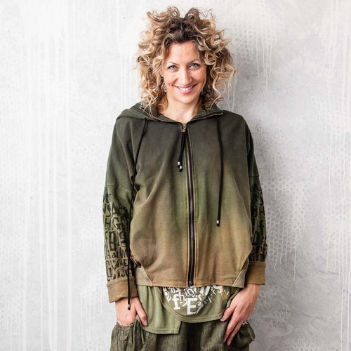 Mikina na zip - vel. L/XL — foto 3